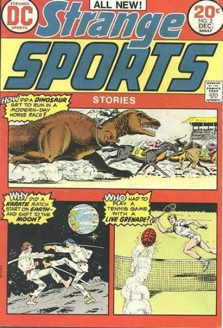 Strange Sports Storie #2 comic cover