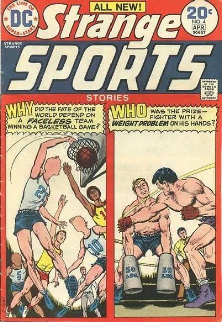 Strange Sports Storie #4 comic cover