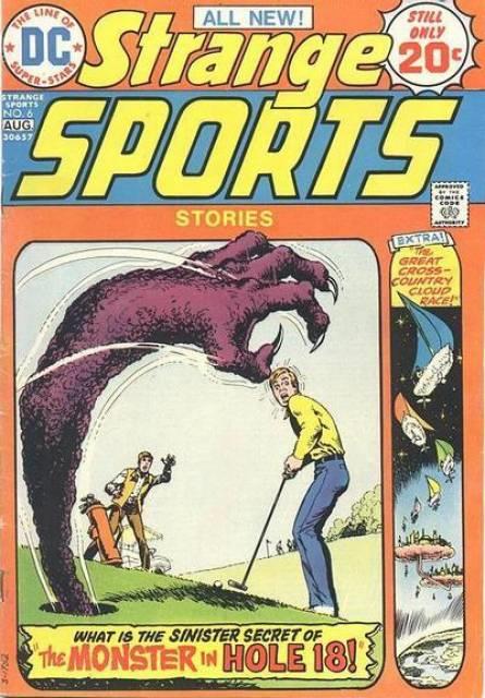 Strange Sports Storie #6 comic cover