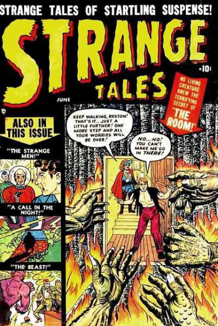 Strange Tales #1 comic cover