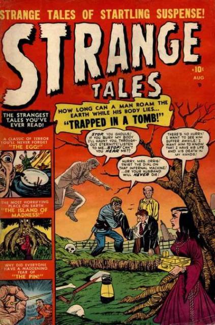 Strange Tales #2 comic cover