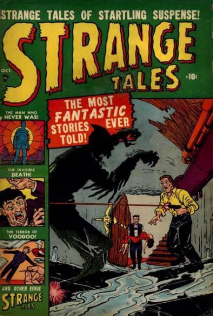 Strange Tales #3 comic cover