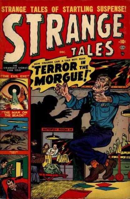 Strange Tales #4 comic cover