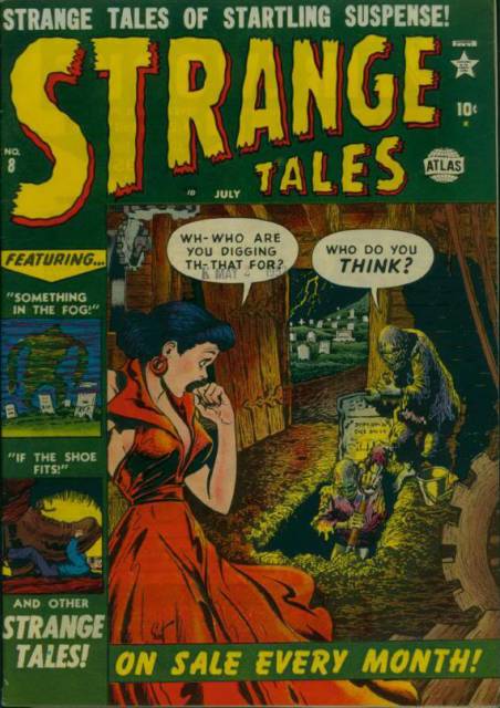 Strange Tales #8 comic cover