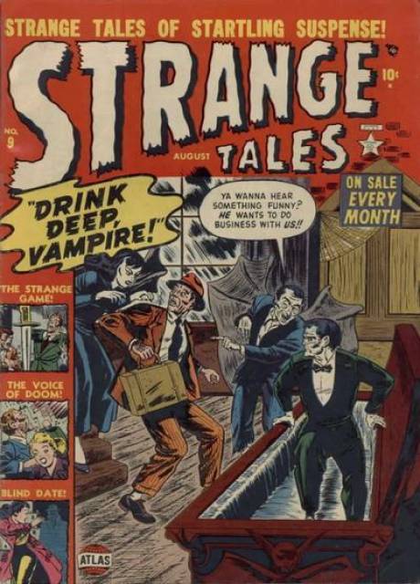 Strange Tales #9 comic cover