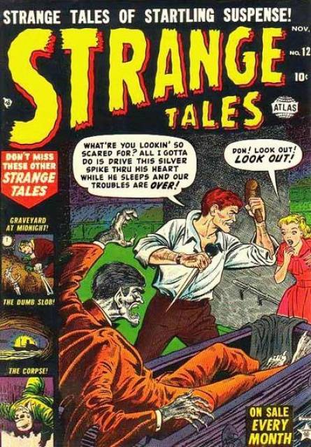 Strange Tales #12 comic cover