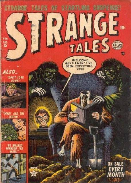 Strange Tales #15 comic cover
