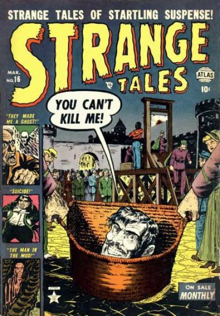 Strange Tales #16 comic cover