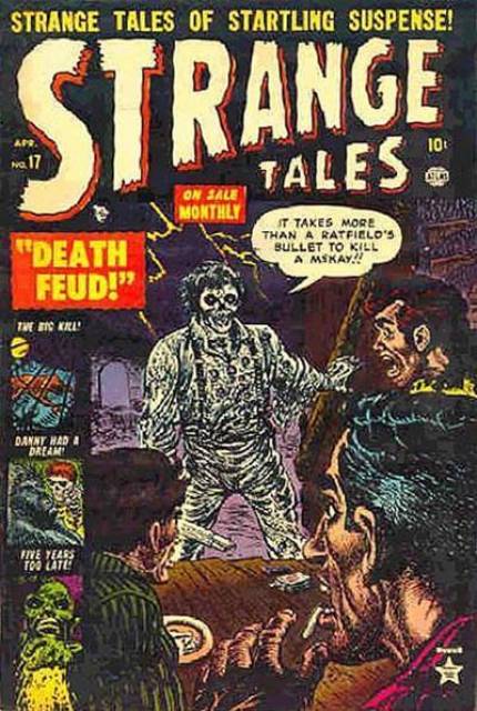 Strange Tales #17 comic cover
