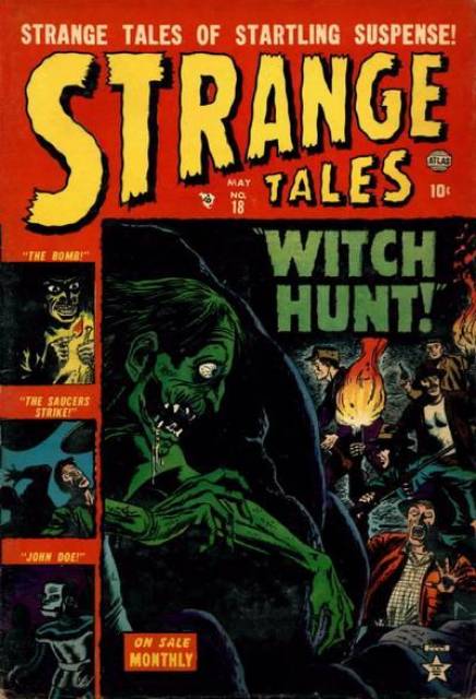 Strange Tales #18 comic cover