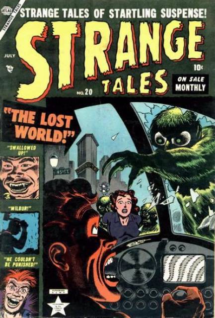 Strange Tales #20 comic cover