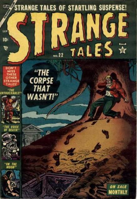Strange Tales #22 comic cover