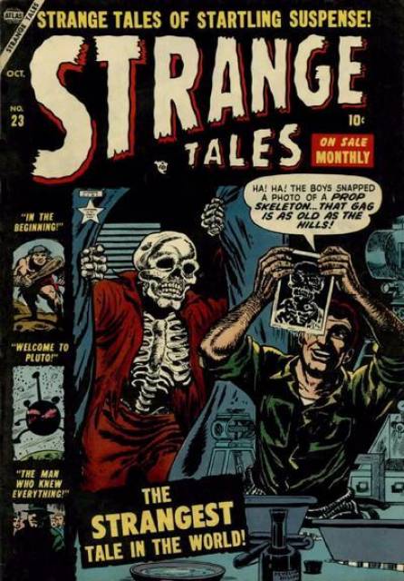 Strange Tales #23 comic cover