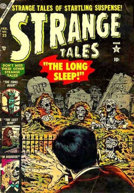 Strange Tales #25 comic cover
