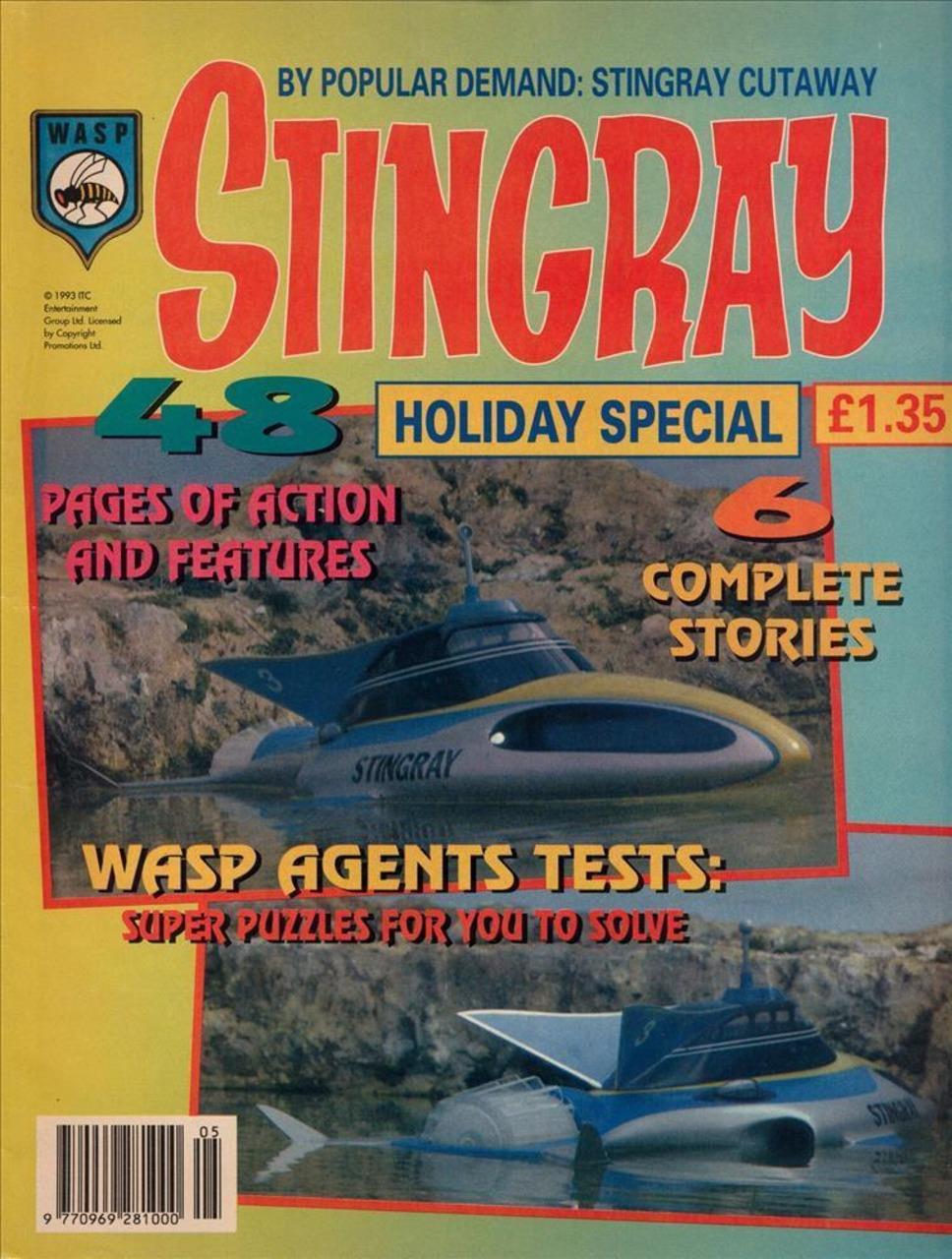 Stingray Holiday Special comic cover