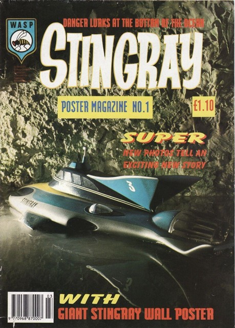 Stingray Poster Magazine #1 comic cover