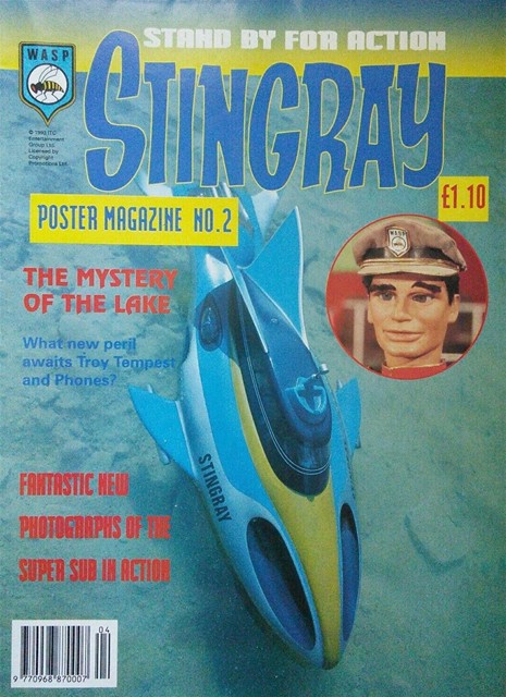 Stingray Poster Magazine #2 comic cover