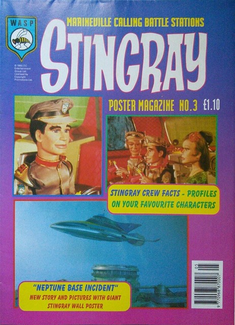 Stingray Poster Magazine #3 comic cover