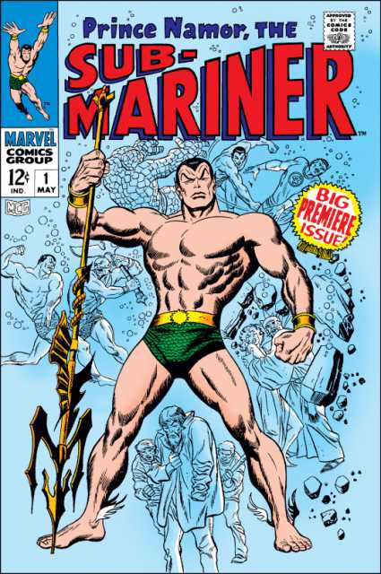 Sub-Mariner #1 comic cover
