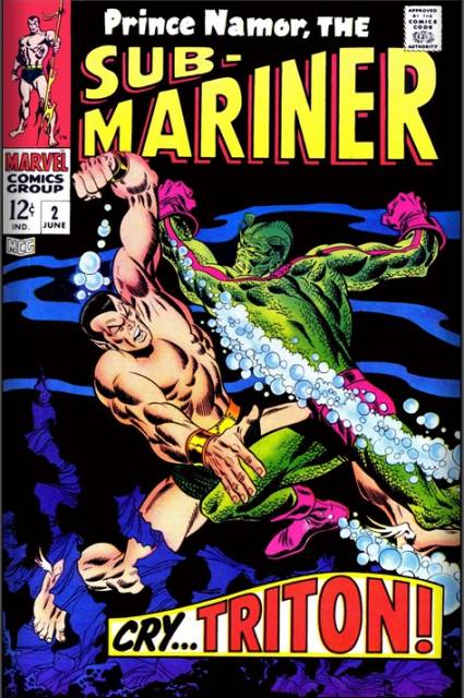 Sub-Mariner #2 comic cover