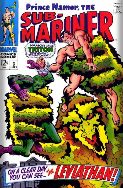 Sub-Mariner #3 comic cover
