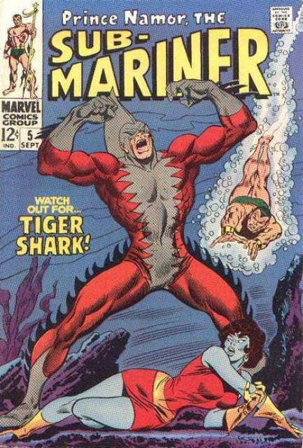 Sub-Mariner #5 comic cover