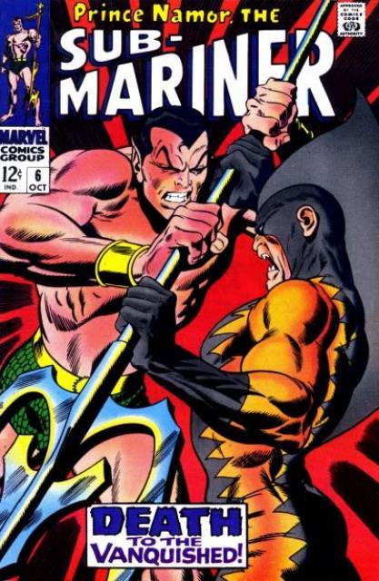 Sub-Mariner #6 comic cover