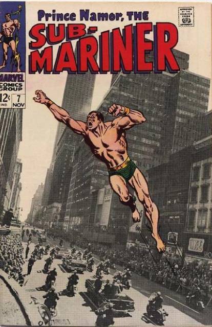 Sub-Mariner #7 comic cover