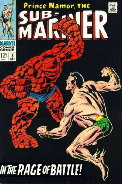 Sub-Mariner #8 comic cover