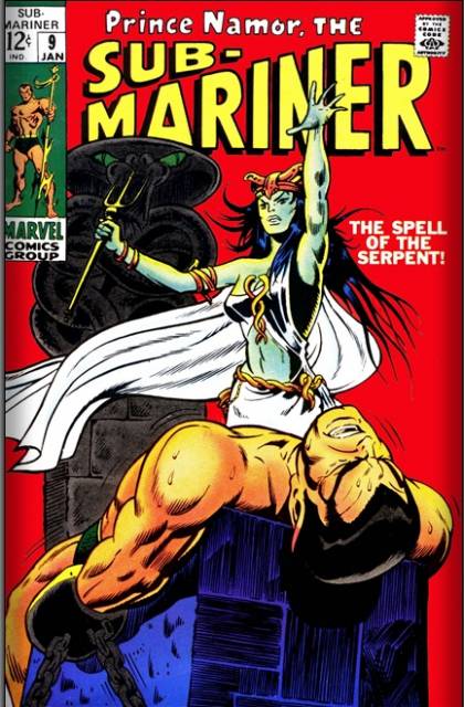 Sub-Mariner #9 comic cover