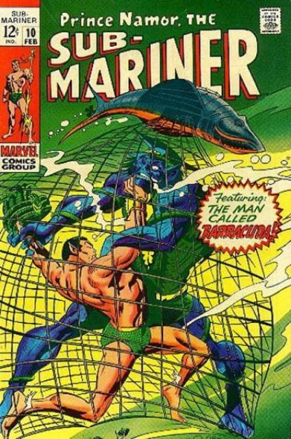 Sub-Mariner #10 comic cover