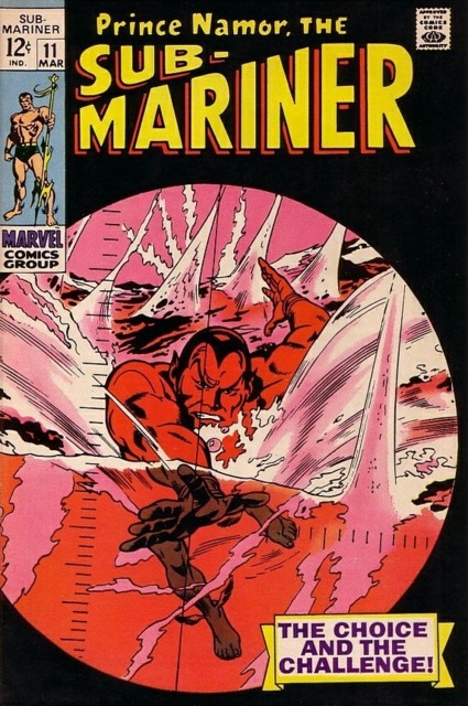 Sub-Mariner #11 comic cover