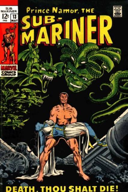 Sub-Mariner #13 comic cover