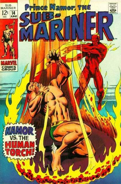 Sub-Mariner #14 comic cover