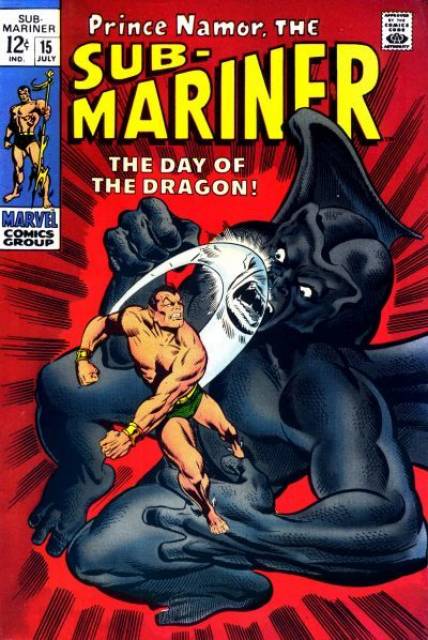 Sub-Mariner #15 comic cover