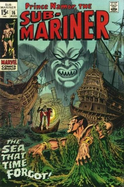 Sub-Mariner #16 comic cover