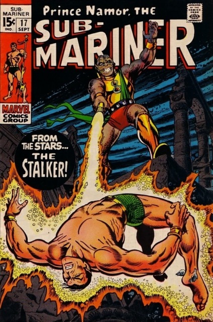 Sub-Mariner #17 comic cover