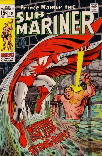 Sub-Mariner #19 comic cover
