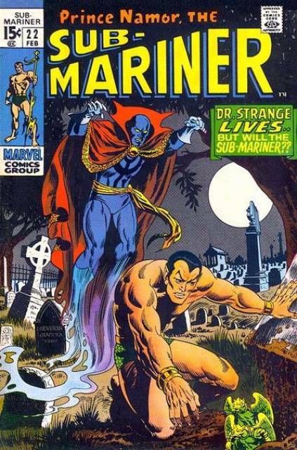 Sub-Mariner #22 comic cover