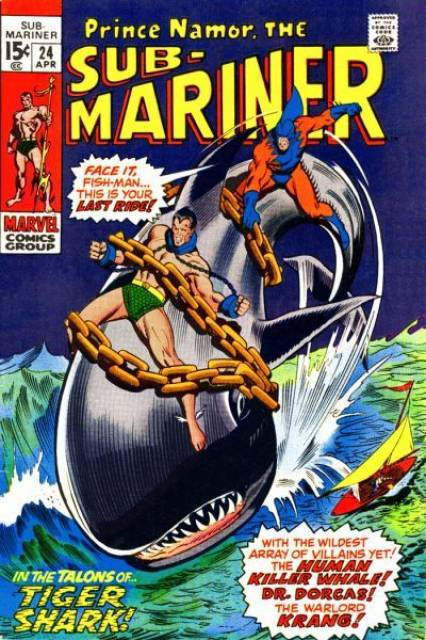 Sub-Mariner #24 comic cover