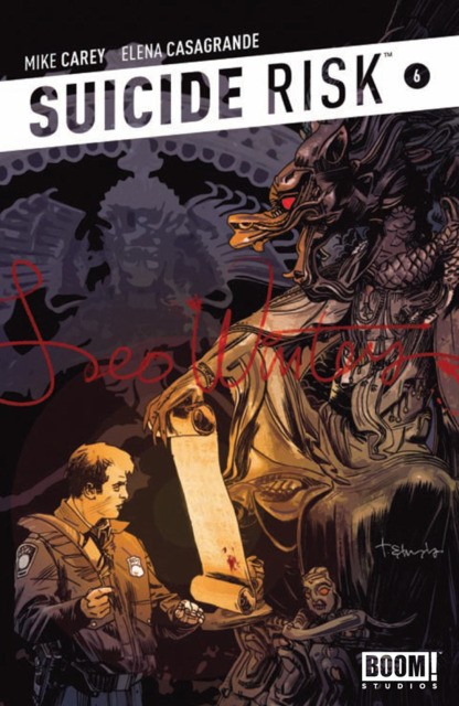 Suicide Risk #6 comic cover