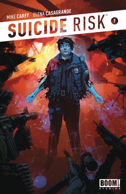 Suicide Risk #7 comic cover