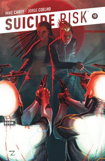 Suicide Risk #10 comic cover