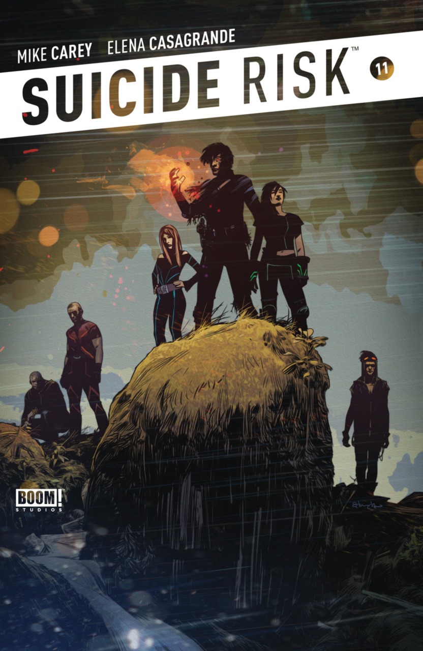 Suicide Risk #11 comic cover