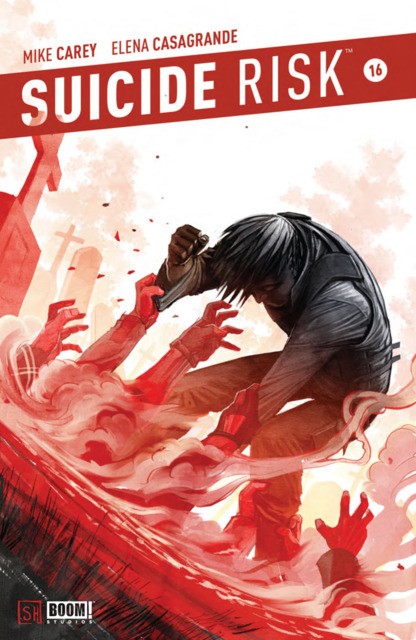 Suicide Risk #16 comic cover