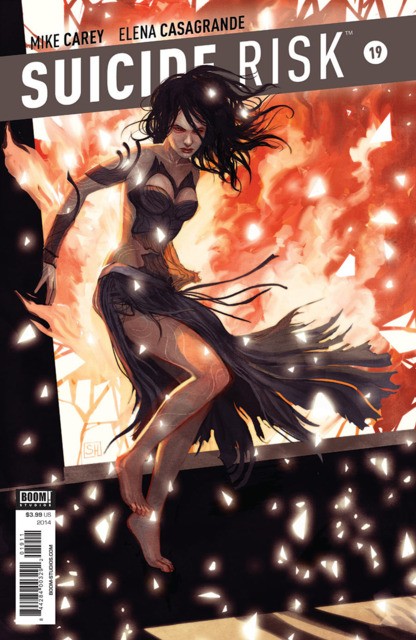 Suicide Risk #19 comic cover