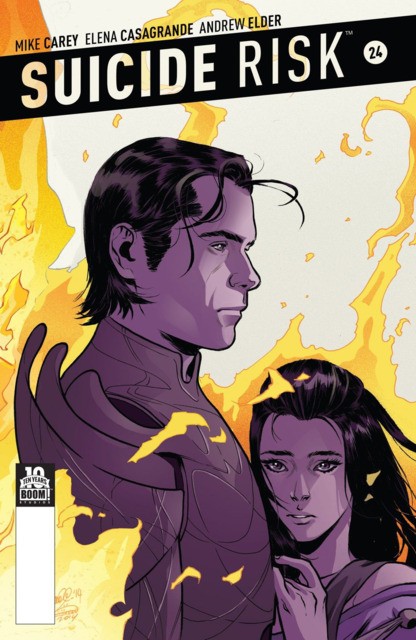 Suicide Risk #24 comic cover