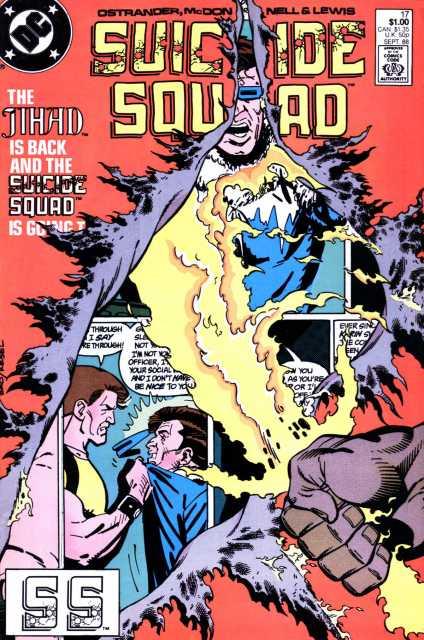 Suicide Squad #17 comic cover