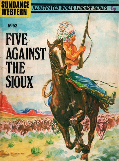 Sundance Western #52 comic cover