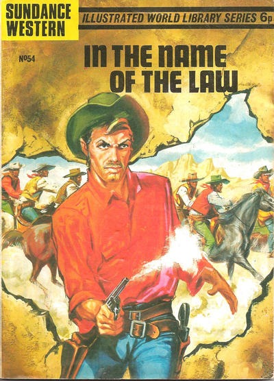Sundance Western #54 comic cover